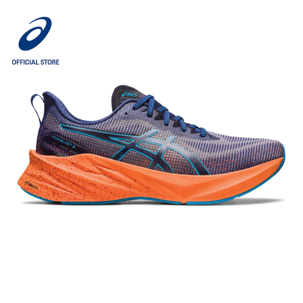 ASICS Men NOVABLAST 3 LE Running Shoes in Indigo Blue/Island Blue